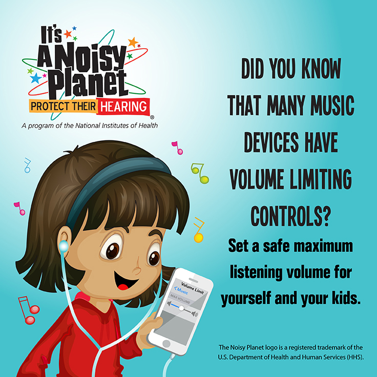 Set a Safe Maximum Listening Volume NIDCD